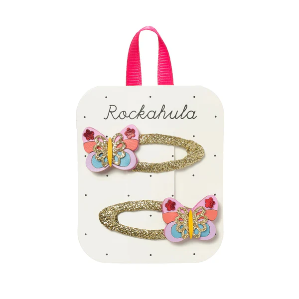 Rockahula - Lot de 2 pinces à cheveux - Papillons