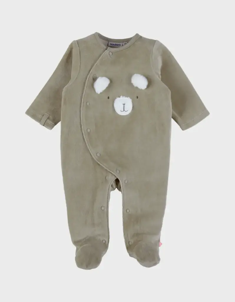 Noukie's - Pyjama Velour - Ours