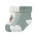Lassig - Chaussettes en tissu éponge bébé - coton bio - chien