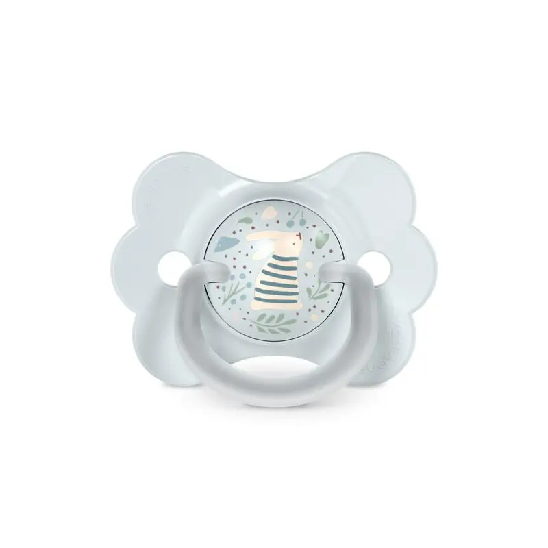 Suavinex - Sucette Réversible SX Pro 0-6m Wonderland - Lapin Bleu