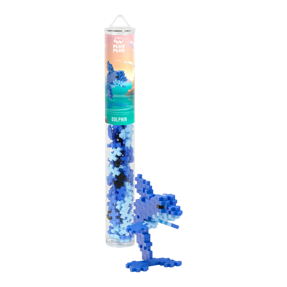 PLUS-PLUS - Tube Dauphin - 100 pcs