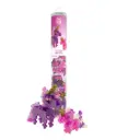 PLUS-PLUS - Tube Licorne Paillettes - 100 pcs