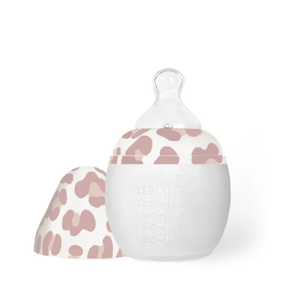 Élhée - Biberon anti-colique 150 ml - Graouu Pink - 0m+