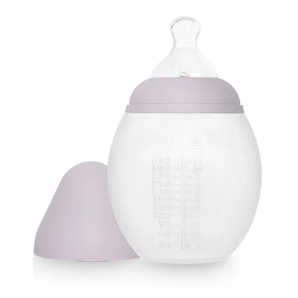 Élhée - Biberon anti-colique 330 ml - Lila - 3m+