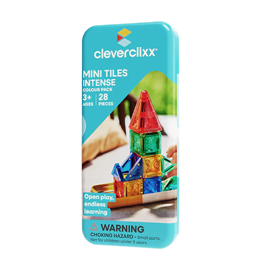Cleverclixx - Mini tiles pack intense - 28 pièces