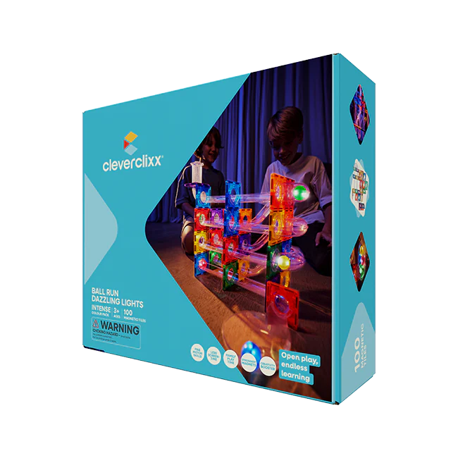 Cleverclixx - Ball Run Pack de lumières éblouissantes intenses - 100 pièces
