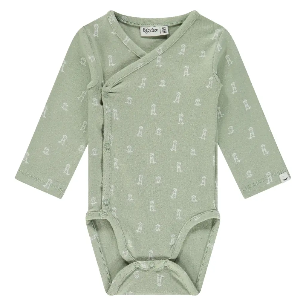 Babyface Sweet - Body manches longues bébé - Pistachio 