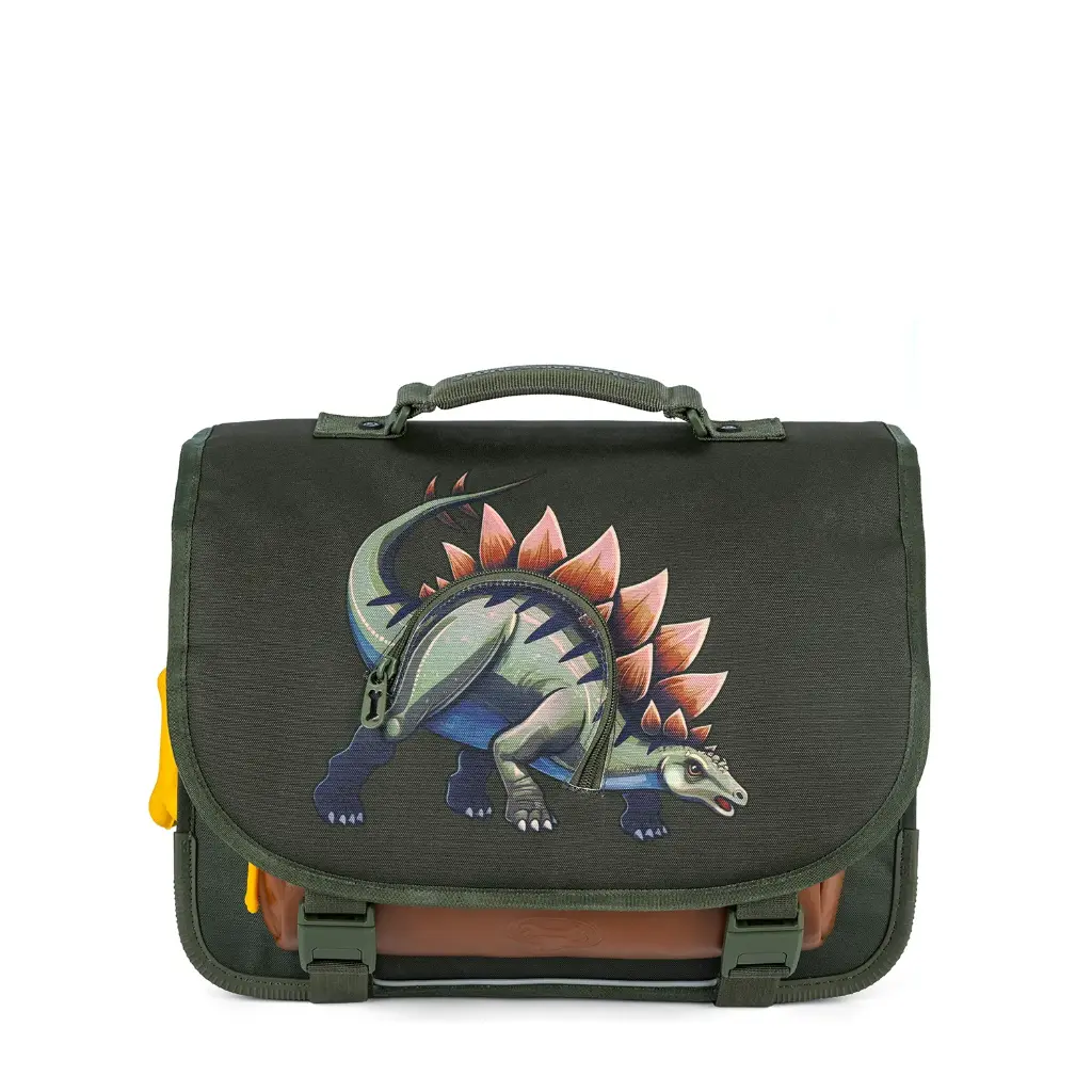 Stones and Bones - Cartable - Lotus - Dino - Khaki