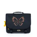 Stones and Bones - Cartable - Lily - Glitter - Butterfly - Navy