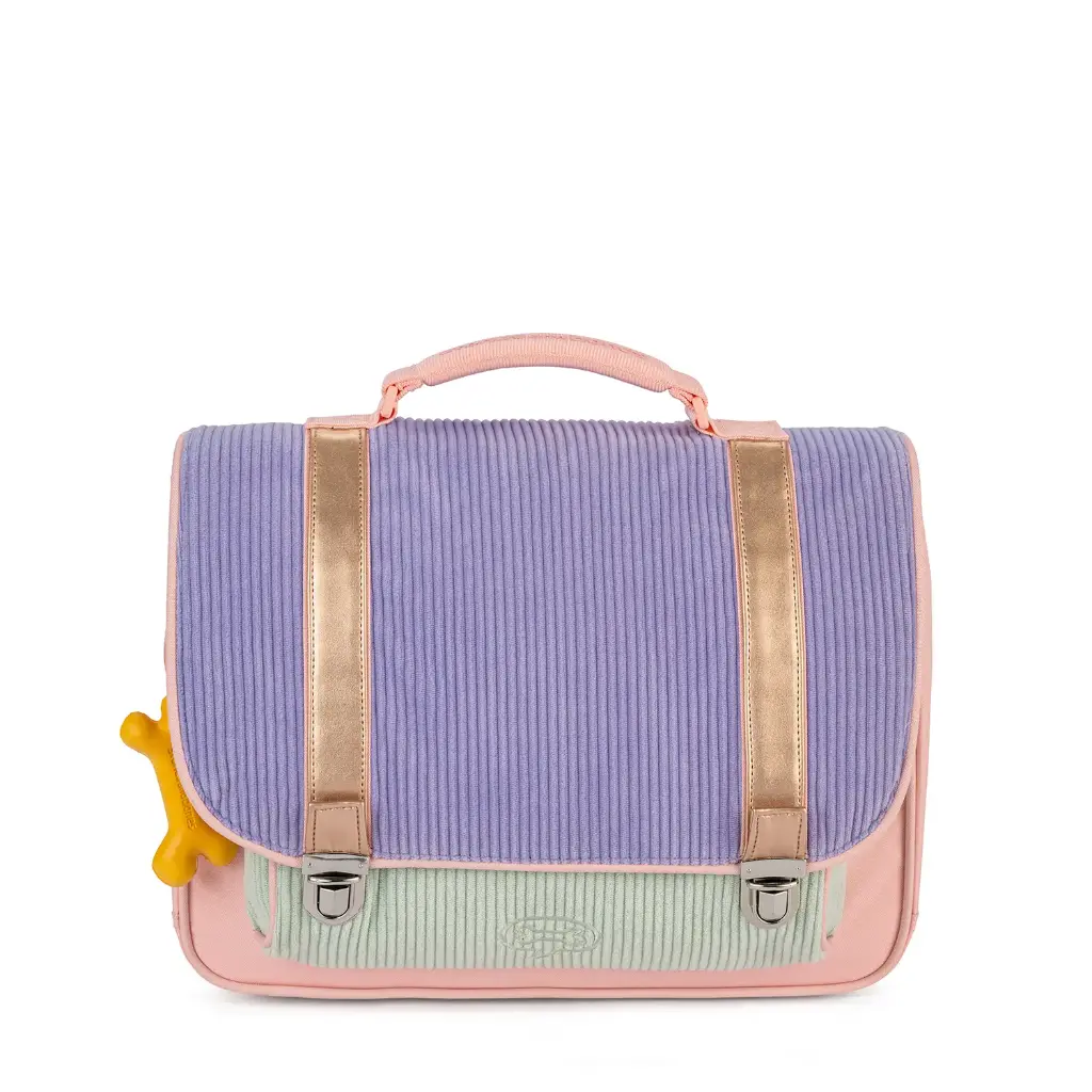 Stones and Bones - Cartable - Cassis - Corduroy - Lavender