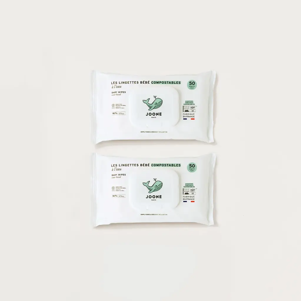 Joone - Lingettes à eau compostables