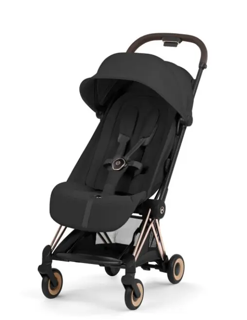 Cybex - COYA Style Collection - Sepia Black (Rosegold Frame)