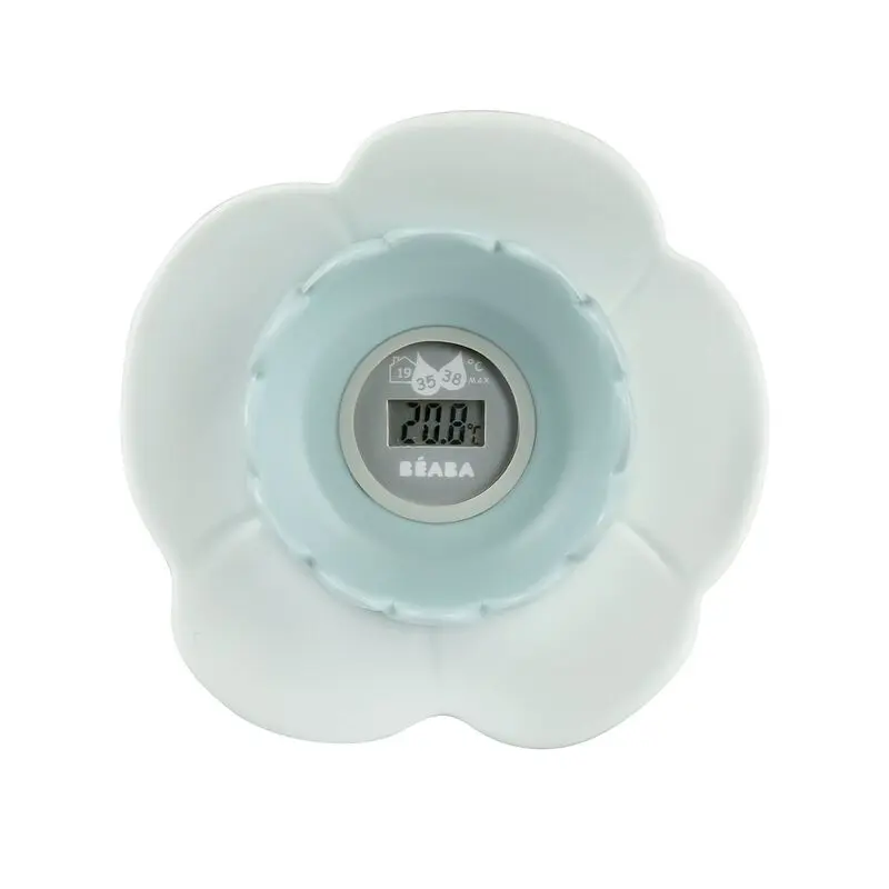 Béaba - Thermomètre de Bain - Lotus Bleu vert