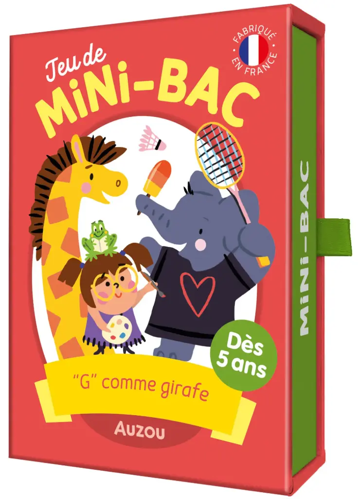 Auzou - Jeux de Mini-Bac - Dès 5ans