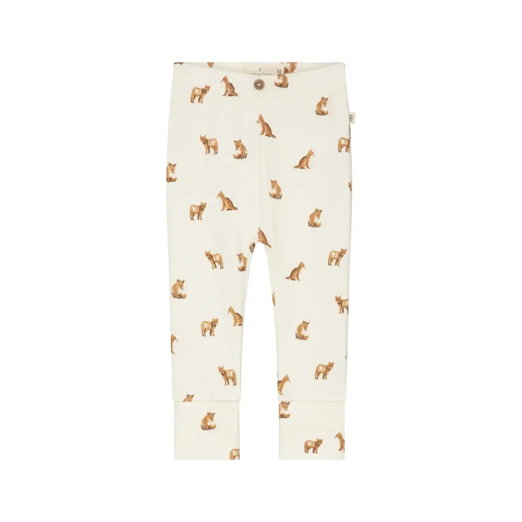 A Tiny Story - Legging bébé motif renard - Ivory