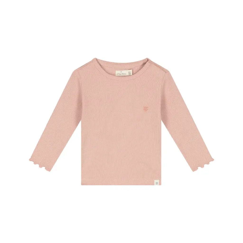 A Tiny Story - T-shirt à manches longues - Old Pink