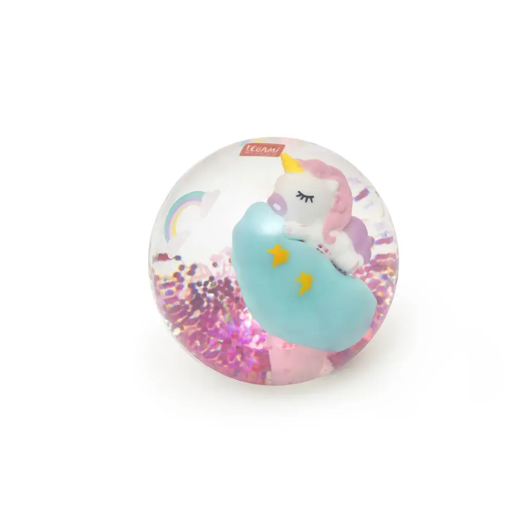 Legami - Balle Rebondissante Lumineuse - Licorne