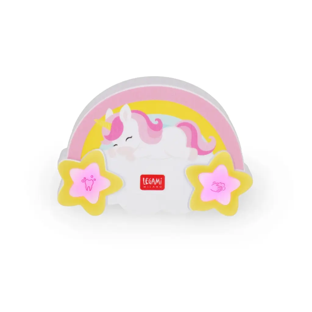 Legami - Minuteur 2 en 1 pour le Lavage des Mains et des Dents - Licorne