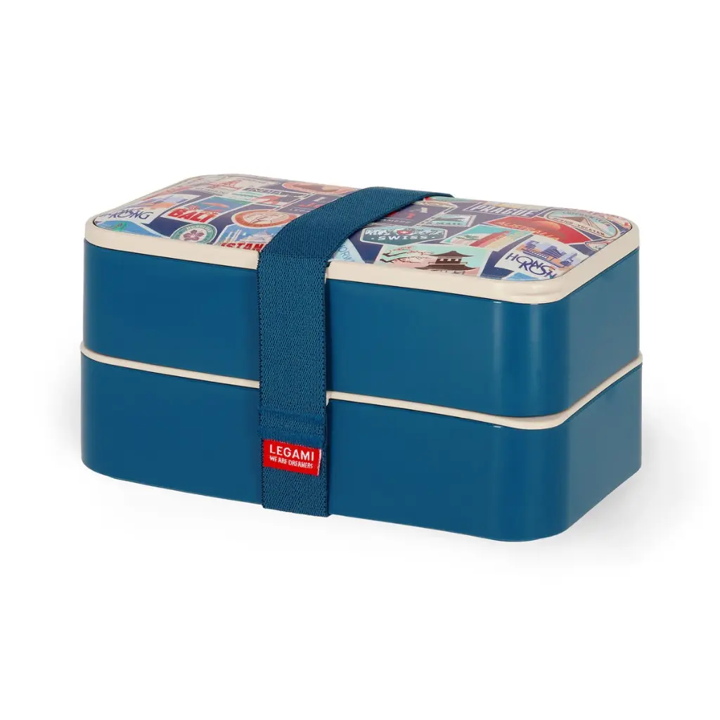Legami - Boîte Repas 1200 ml - Travel Stickers