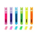 Legami - Set de 6 Mini Surligneurs - Teddy’s Mood