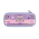Legami - Trousse Transparente Rigide - Kitty - Meow