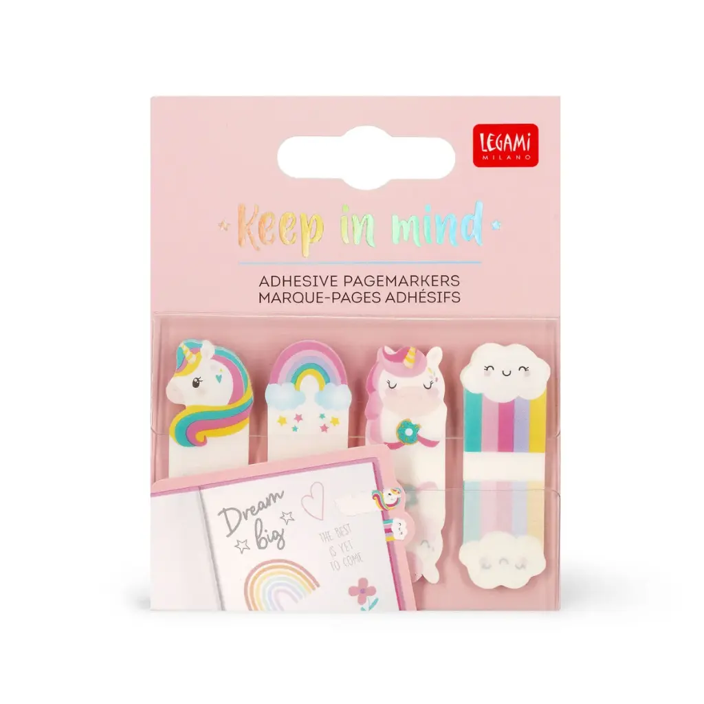 Legami - Marque-Pages Adhésifs -  Licorne