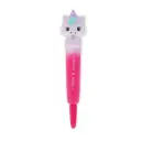 Legami - Stylo à Encre Gel Antistress - Licorne - Believe in Magic - Squeezies
