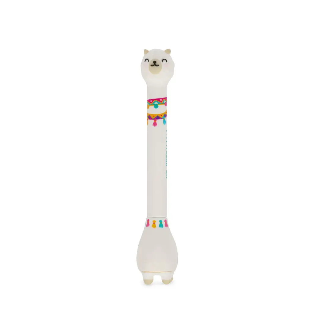 Legami - Stylo à Bille avec Base - Llama - Stand-Ink Ovation 