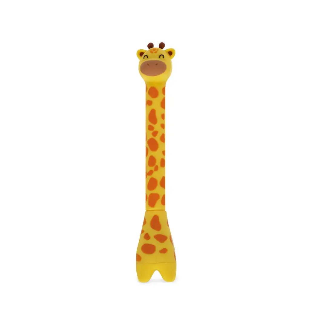 Legami - Stylo à Bille avec Base - Girafe - Stand-Ink Ovation