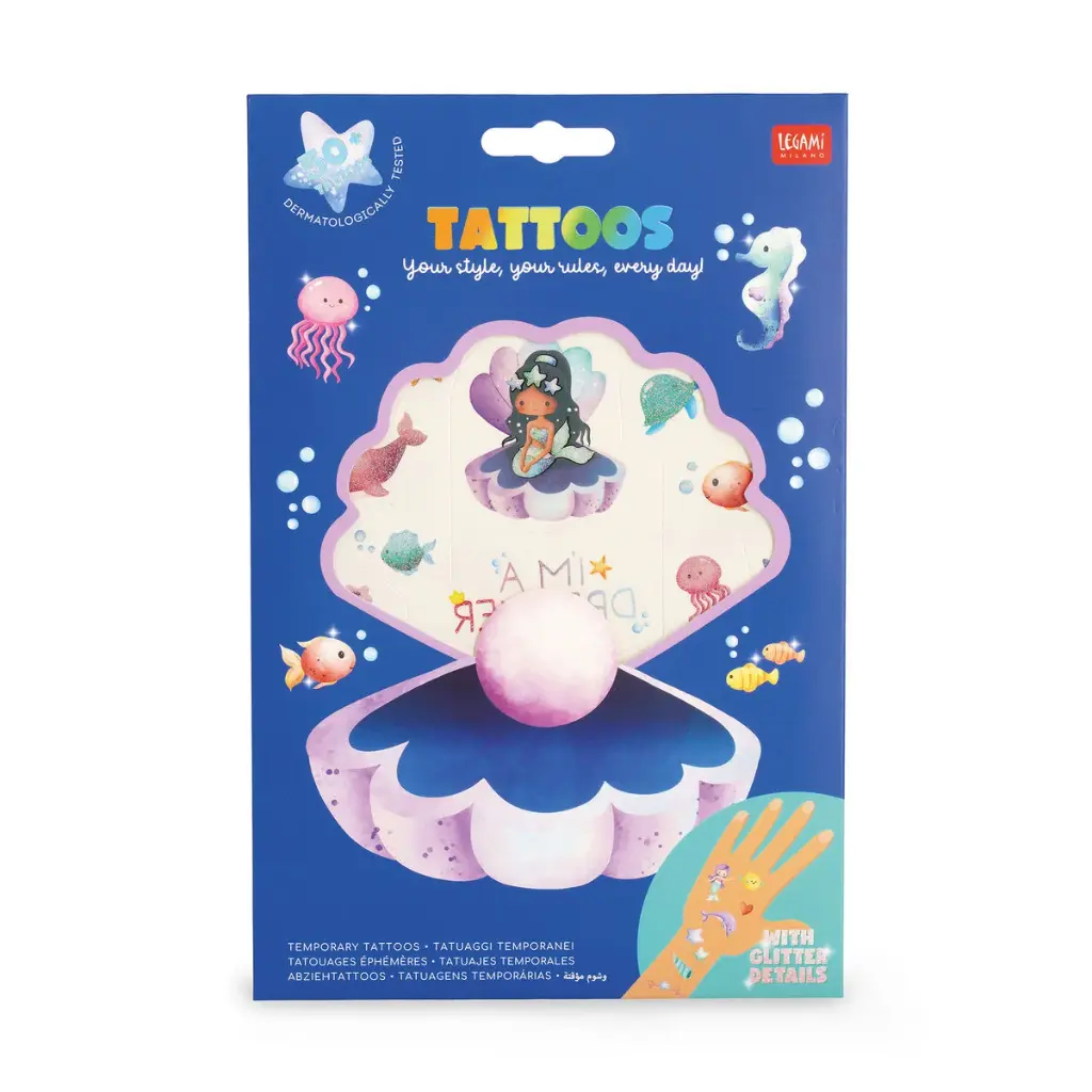 Legami - Tatouages Éphémères - Sirène