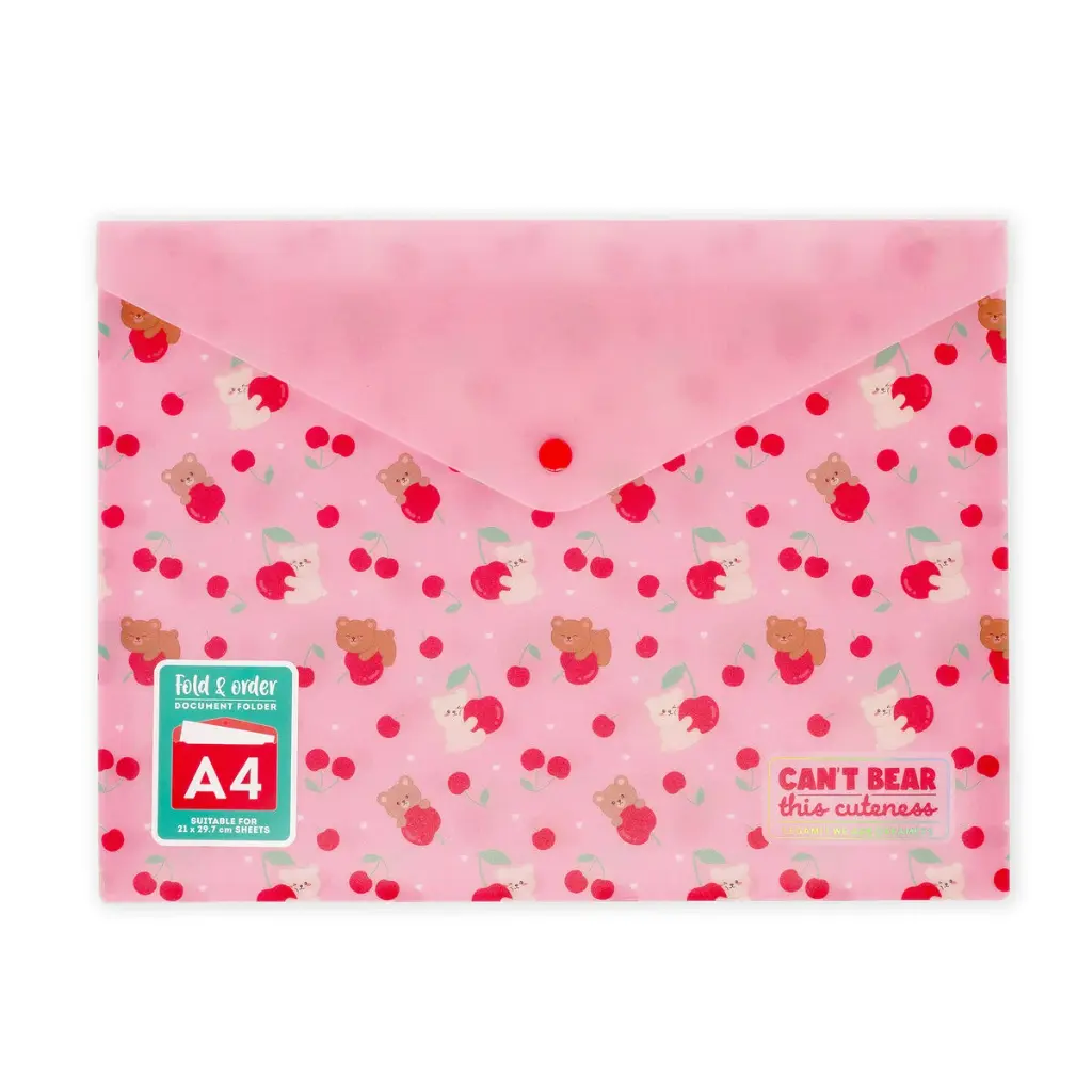Legami - Petit Porte-documents - Fold & Order - Teddy Bear