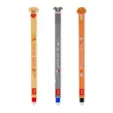 Legami - Set de 3 Stylos Effaçables - Erasable Pen - Fur-ever Friends
