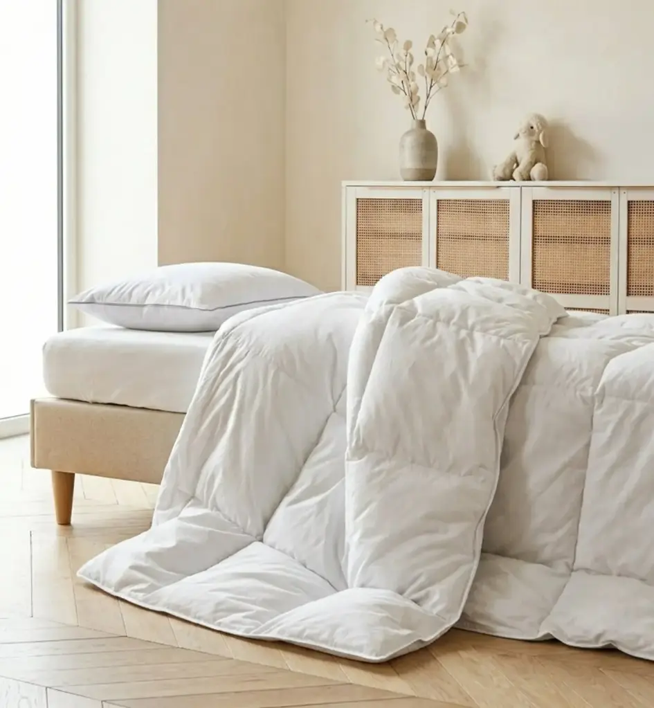 Kadolis - Couette enfant Lanaï en duvet et plumes - 140 x 200 cm