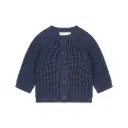 A Tiny Story - Gilet tricot à Boutons - Dark blue