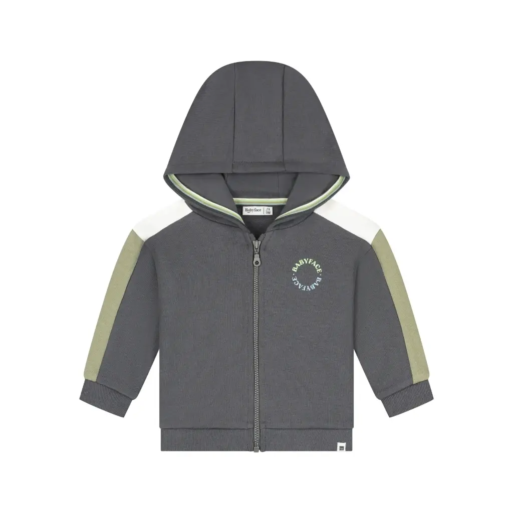 Babyface - Gilet à capuche Zippé - Tricolore Antra - Garçon 