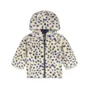 Babyface - Manteau Fourrure Léopard Bleu - Cream - Fille