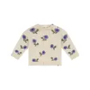 Babyface - Pull Fleurs - Cream - Fille