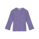 Babyface - T-shirt à manches longues en maille - Myrtille - Faded Plum - Fille 