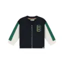 Babyface - Gilet Zippé Tricolore - Navy - Garçon 
