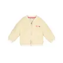 Babyface - Gilet Zippé Doudoune - Cream - Fille 