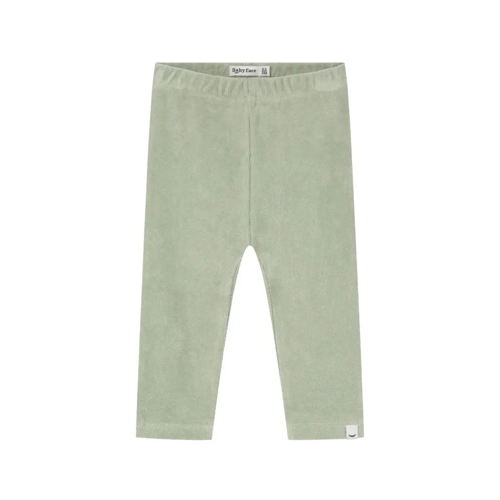 Babyface - Pantalon Legging Velours - Pistachio 