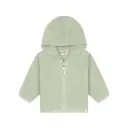 Babyface - Gilet Zippé Velours Pingouins - Pistachio