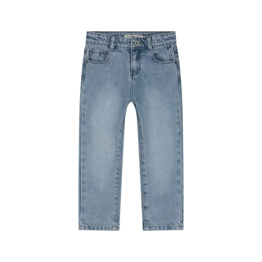 Stains & Stories - Pantalon en Jeans - Light Blue Denim - Garçon 