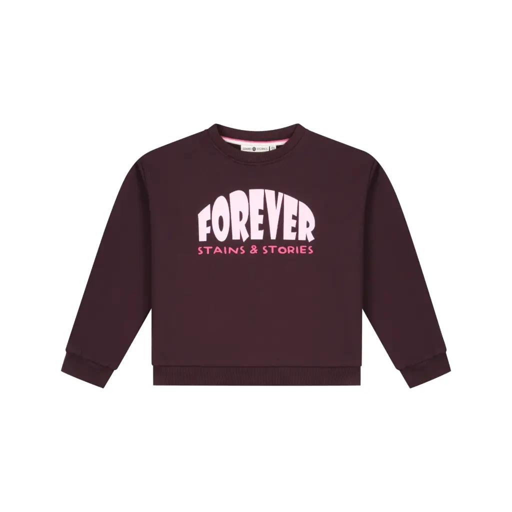 Stains & Stories - Pull Forever - Wine Red - Fille 