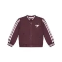 Stains & Stories - Pull Zippé Noeud - Wine Red - Fille