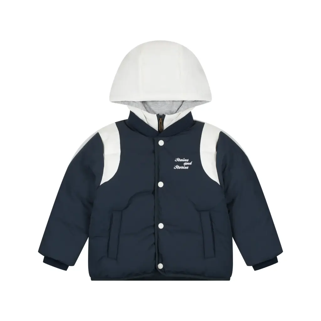 Stains & Stories - Manteau - Medium Blue - Garçon