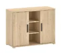 Vipack (Jaxx) - Sam - Commode 2 portes - Chêne 