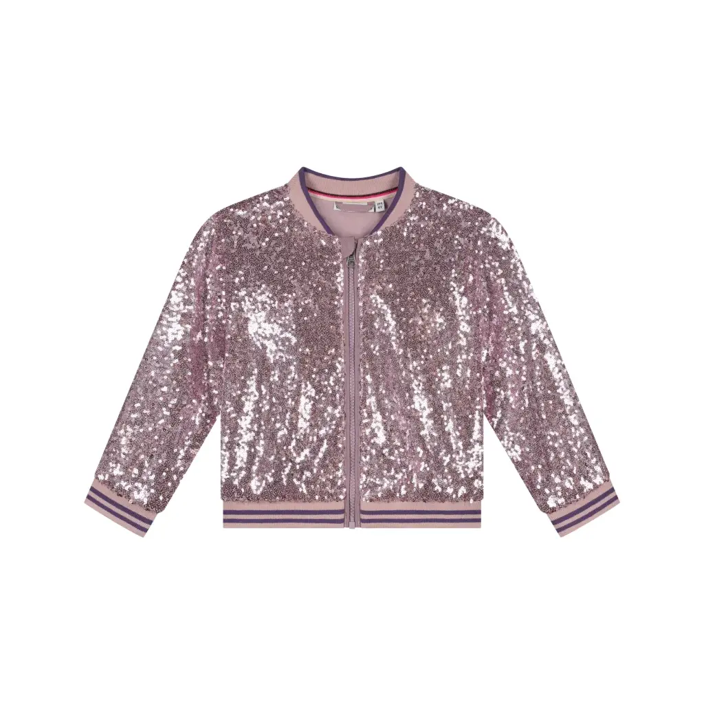 Stains & Stories - Veste Sequins - Lila - Fille 