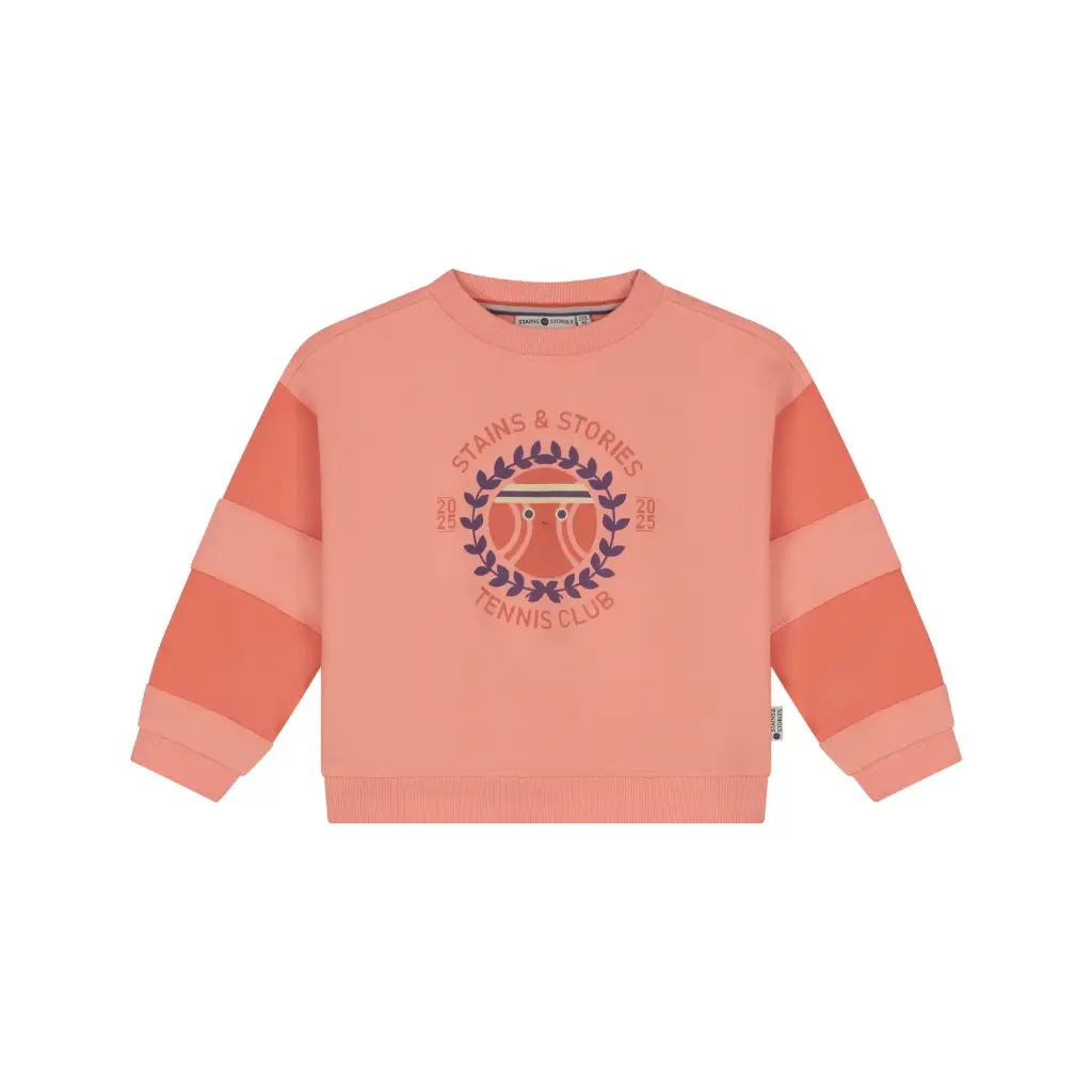 Stains & Stories - Pull Tennis Club - Salmon - Fille