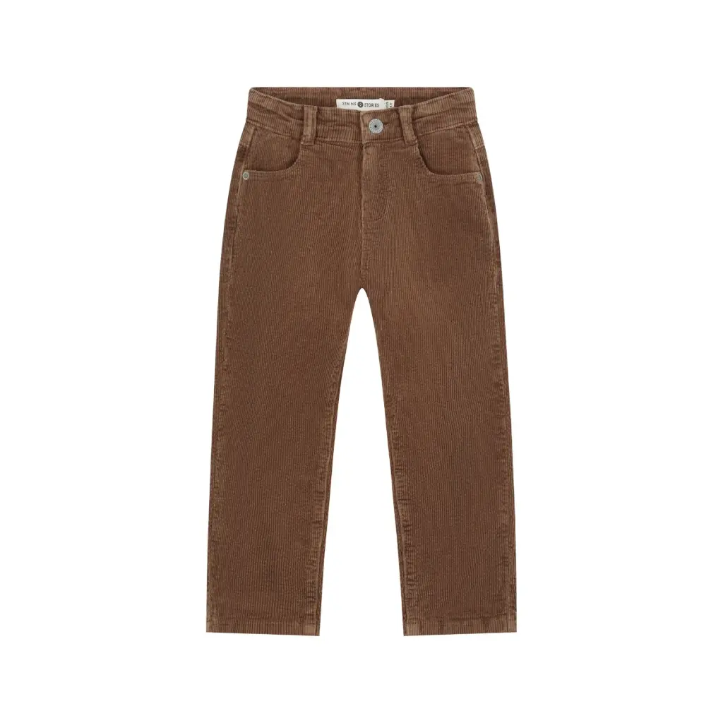 Stains & Stories - Pantalon en velours - Earth - Garçon  